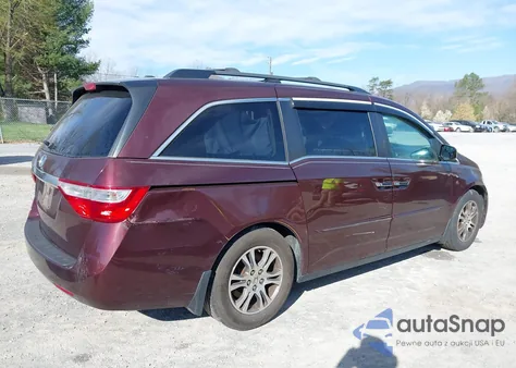 2012 Honda Odyssey Ex-L z USA, uszkodzony, nr VIN 5FNRL5H6XCB040094